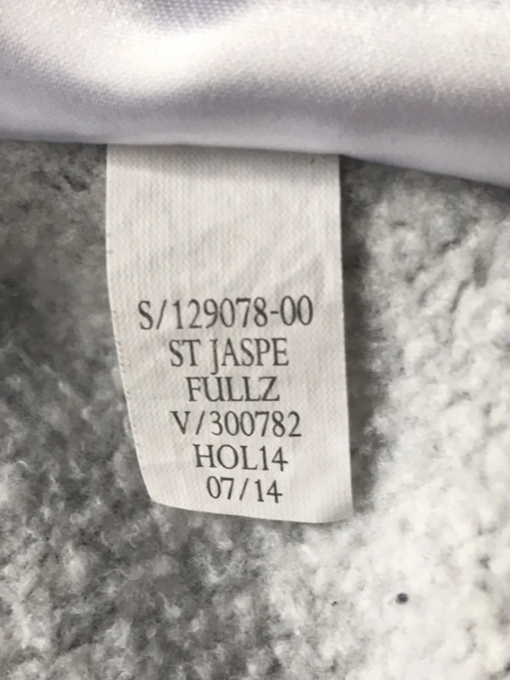 Banana Republic Men’s grey fleece zip & button up jacket XL